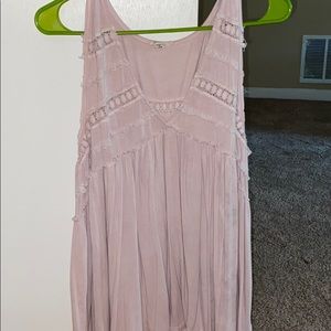 long stretchy pink top from palmetto moon